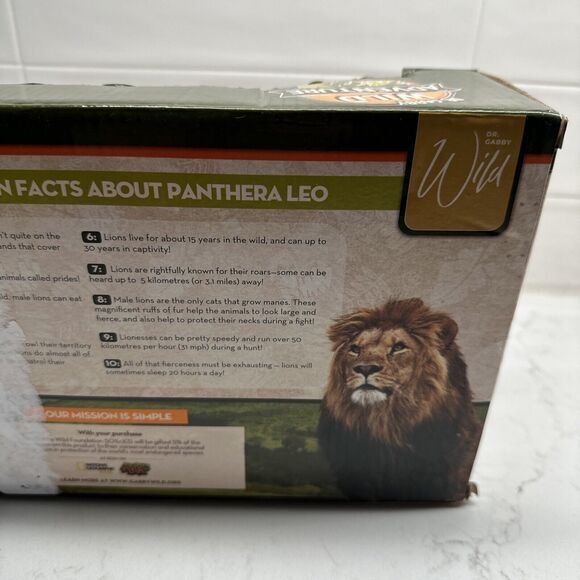 Dr Gabby Safari Adventure Lion  2 Piece Toy Set Panthera Leo - Picture 11 of 14